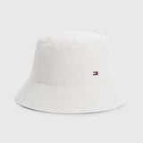 Tommy Hilfiger Essential Flag Bucket Hat White