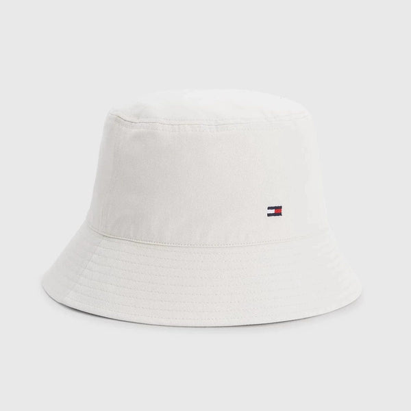 Tommy Hilfiger Essential Flag Bucket Hat White