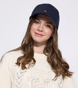 Tommy Hilfiger Essential Flag Cap in Space Blue
