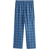 Tommy Hilfiger Essential Flannel Pyjama Bottoms In Tonal Check Blue