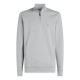 Tommy Hilfiger Essential Intechno 1/4 Zip In Grey Heather