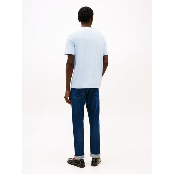 Tommy Hilfiger Essential Reg Fit Solid Tee In Breezy Blue