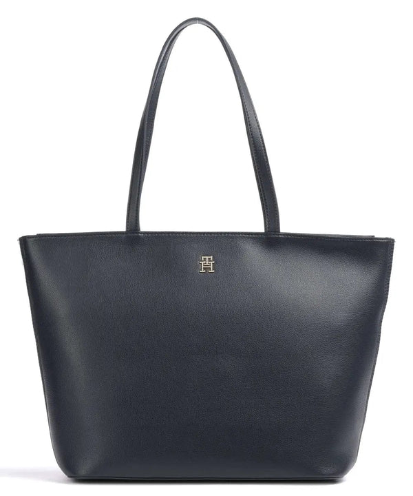 Tommy Hilfiger Essential SC Corp Tote Bag in Space Blue