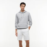 Tommy Hilfiger Essential Terry Cotton Hoody in Light Grey Heather