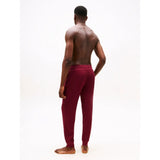 Tommy Hilfiger Essentials Waffle Pant In Deep Rouge