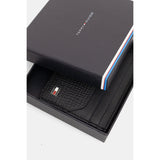 Tommy Hilfiger Flag Credit Card Holder In Space Blue