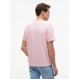 Tommy Hilfiger Flag Embroidery Crew Neck Regular T-Shirt Pink Lily