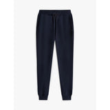 Tommy Hilfiger Flag Embroidery Cuffed Leg Joggers In Navy