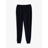 Tommy Hilfiger Flag Embroidery Cuffed Leg Joggers In Navy