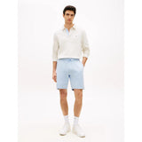 Tommy Hilfiger Flag Embroidery Terry Sweat Shorts Sky Blue