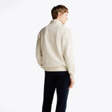Tommy Hilfiger Fleece Half-Zip Jumper Heathered Oatmilk