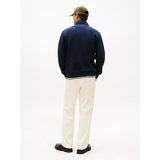 Tommy Hilfiger Fleece Half-Zip Jumper In Navy