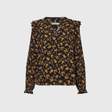 Tommy Hilfiger Frosted Floral Print Regular Fit Blouse