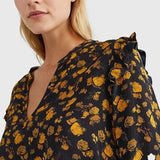 Tommy Hilfiger Frosted Floral Print Regular Fit Blouse