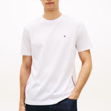 Tommy Hilfiger Global Stripe Cotton T-shirt in White