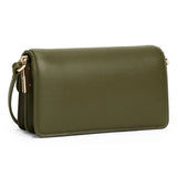 Tommy Hilfiger Heritage Flap Closure Crossbody Bag In Huntsman Green