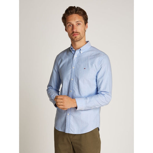 Tommy Hilfiger Heritage Oxford Fine Shirt In Light Blue
