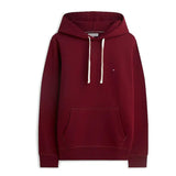 Tommy Hilfiger Hoodie In Burgundy