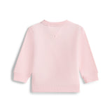 Tommy Hilfiger Kids Outline Logo Embroidery Sweatshirt In Pink