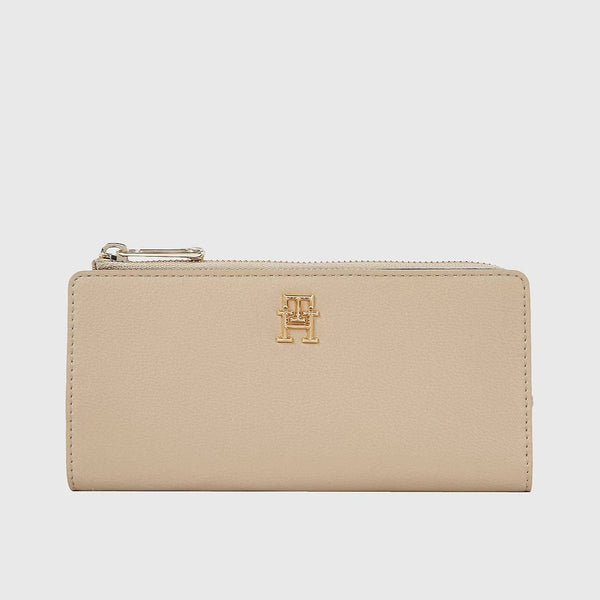 Tommy Hilfiger Life Large Zip Purse Beige