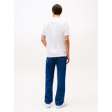 Tommy Hilfiger Logo Embroidery T-Shirt In White