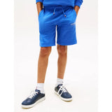 Tommy Hilfiger Logo Embroidery Terry Sweat Shorts Empire Blue
