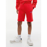Tommy Hilfiger Logo Embroidery Terry Sweat Shorts Rapid Red