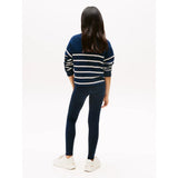 Tommy Hilfiger Logo Full Length Leggings Dark Blue