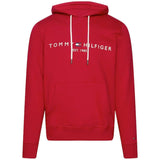 Tommy Hilfiger Logo Hoodie in Royal Berry