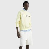 Tommy Hilfiger Logo Hoody Yellow Mist