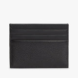 Tommy Hilfiger Logo Leather Credit Card Holder Black
