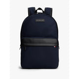 Tommy Hilfiger Logo Patch Backpack In Space Blue