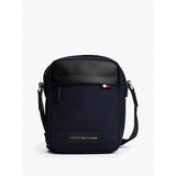 Tommy Hilfiger Logo Patch Crossbody Reporter Bag In Space Blue