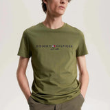Tommy Hilfiger Logo Slim Fit Crew Neck T-Shirt