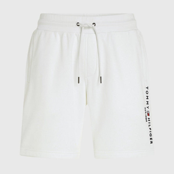 Tommy Hilfiger Logo Sweat Shorts White