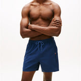 Tommy Hilfiger Medium Drawstring Swim Shorts in Sea Blue