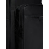 Tommy Hilfiger Metal Logo Tonal Backpack In Black