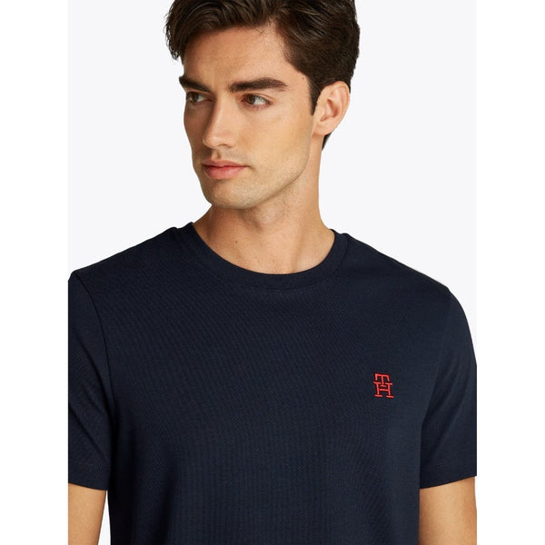 Tommy Hilfiger Monogram Tee In Desert Sky