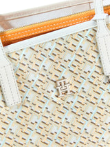 Tommy Hilfiger Monopoly Leather Tote Mono in Neutral