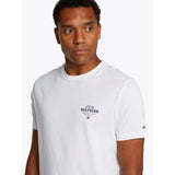 Tommy Hilfiger Monotype All American Tee In White