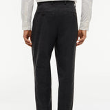 Tommy Hilfiger New York Label Pattern Tapered Trousers In Dark Grey Heather