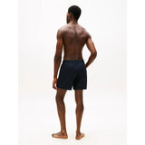 Tommy Hilfiger Original Logo Mid Length Swim Shorts Navy Blue