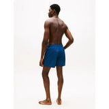Tommy Hilfiger Original Print Mid Length Swim Shorts Palm Leaf Aegean Sea