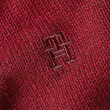 Tommy Hilfiger Oversized Turtleneck Jumper Red
