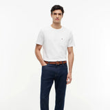 Tommy Hilfiger Patch Pocket Jersey Crew Neck T-Shirt White