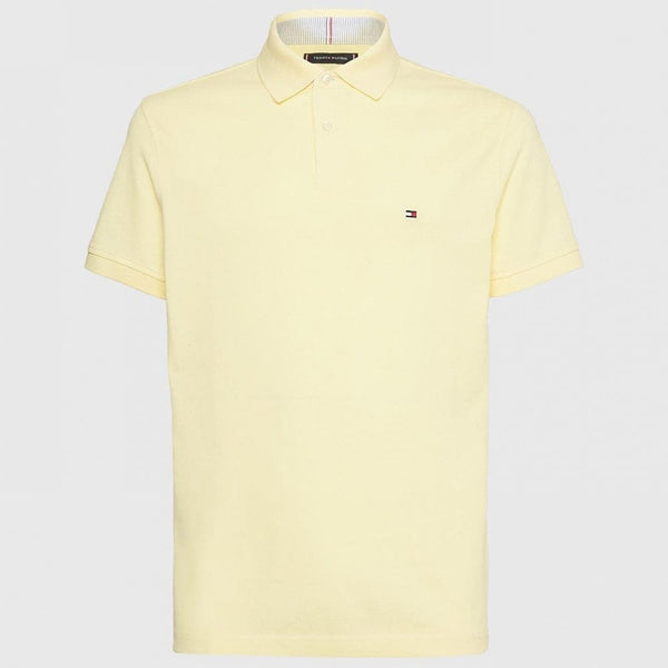 Tommy Hilfiger Plain Polo Yellow Mist