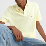 Tommy Hilfiger Plain Polo Yellow Mist