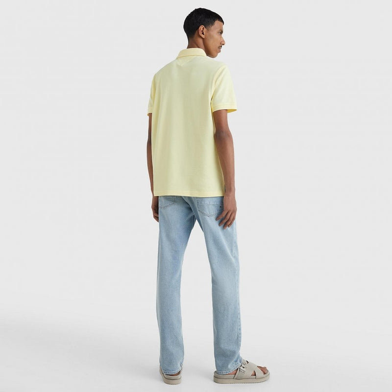 Tommy Hilfiger Plain Polo Yellow Mist