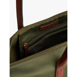 Tommy Hilfiger Popette Monogram Tote Bag In Huntsman Green