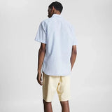 Tommy Hilfiger Poplin Short Sleeve Shirt Calm Blue